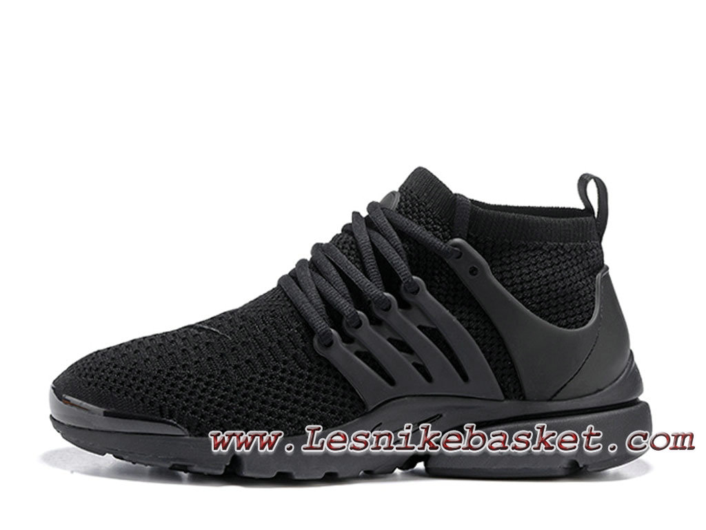 nike air presto flyknit ultra black