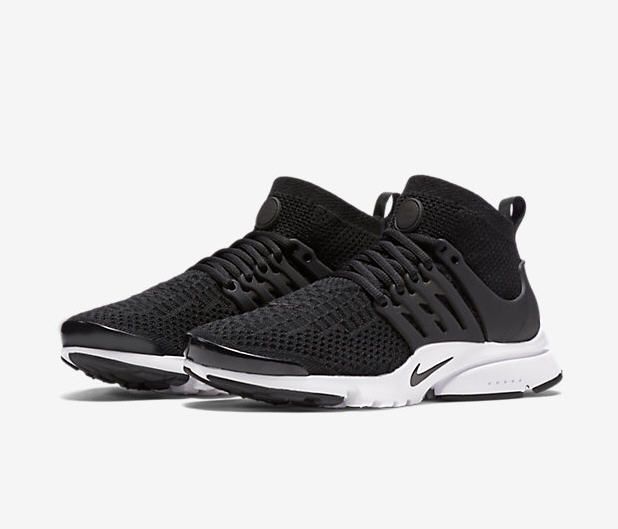 nike presto montant noir