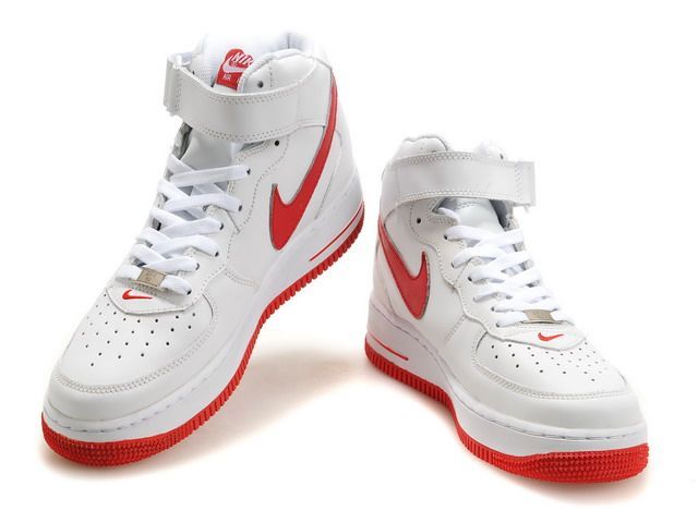 nike air force rouge et blanche