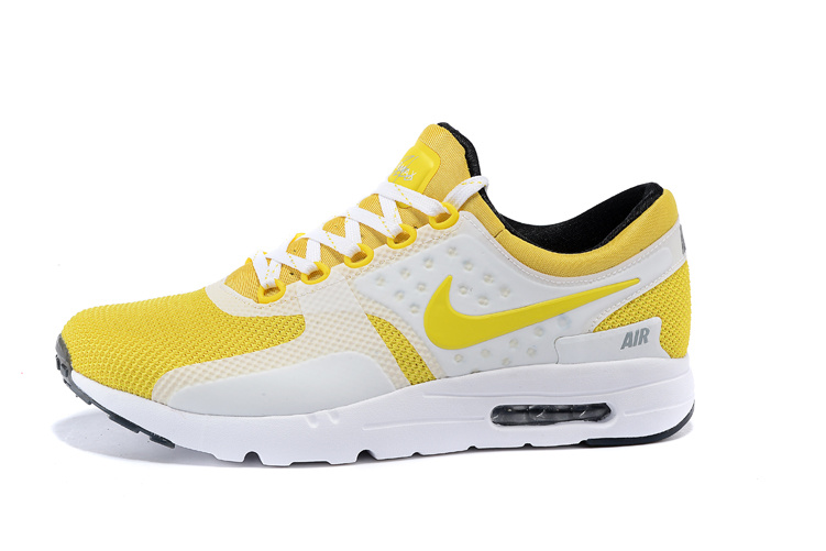 nike blanche et jaune